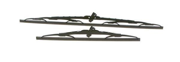 Set de lamele ștergător parbriz BOSCH Twin 577, 3 397 010 298, lungimi 575 mm și 380 mm, standard